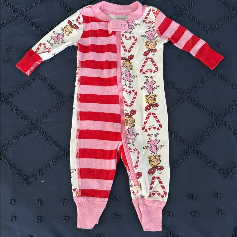 Hanna Andersson Grinch Infant Sleeper